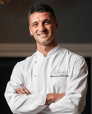 Chef Domenico Valentino, restaurant Montreux Jazz Café. Photo Guillaume Cottancin
